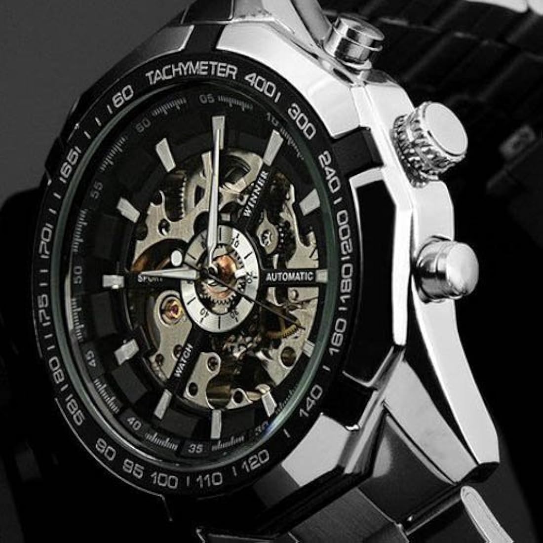 reloj de acero inoxidable para hombres