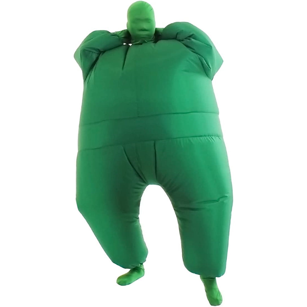 Disfraces inflable para Halloween verde talla única