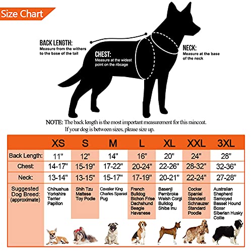 Chubasquero plegable con capucha para perros, tiras reflectantes, poncho ligero ajustable para perros pequeños, medianos y grandes, azul, XS