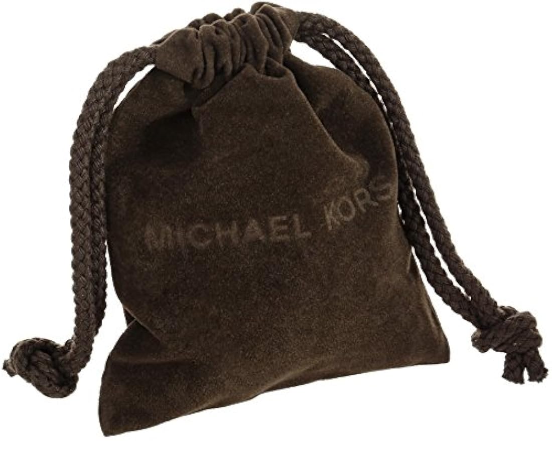 Collar y Cadena dorado con colgante de cristal, Michael Kors