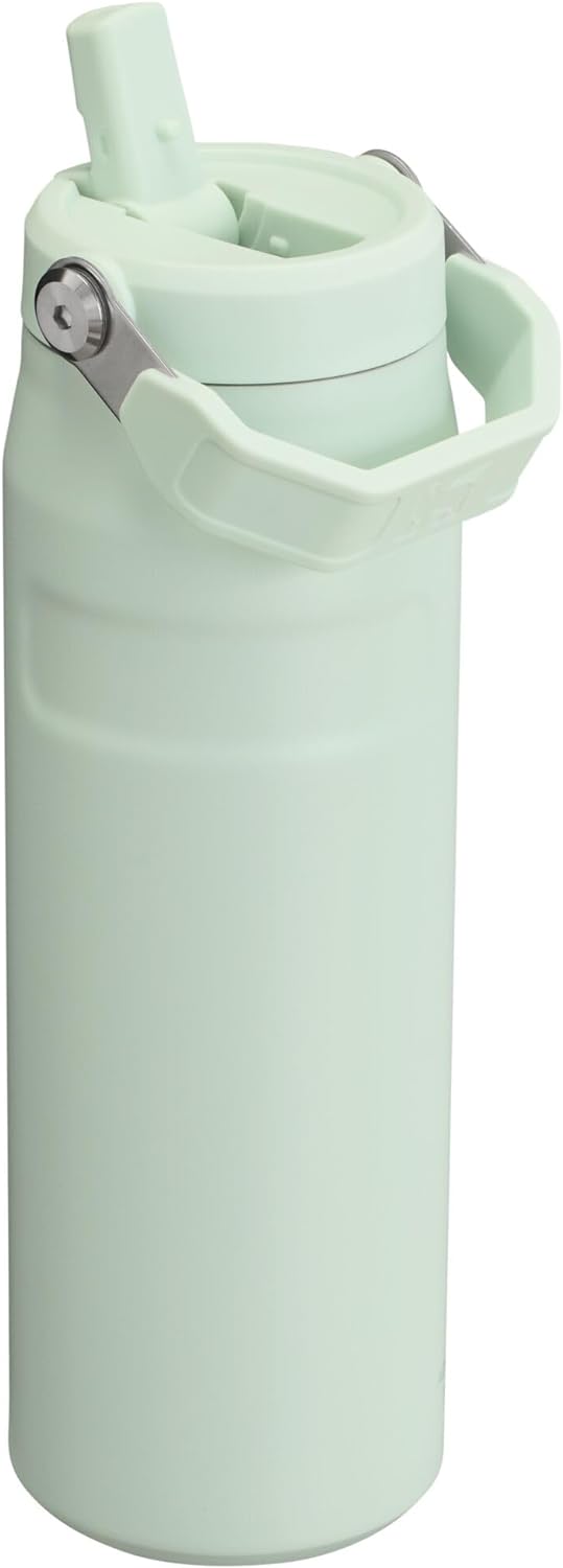 Botella de agua con pajilla abatible 2.0, acero inoxidable