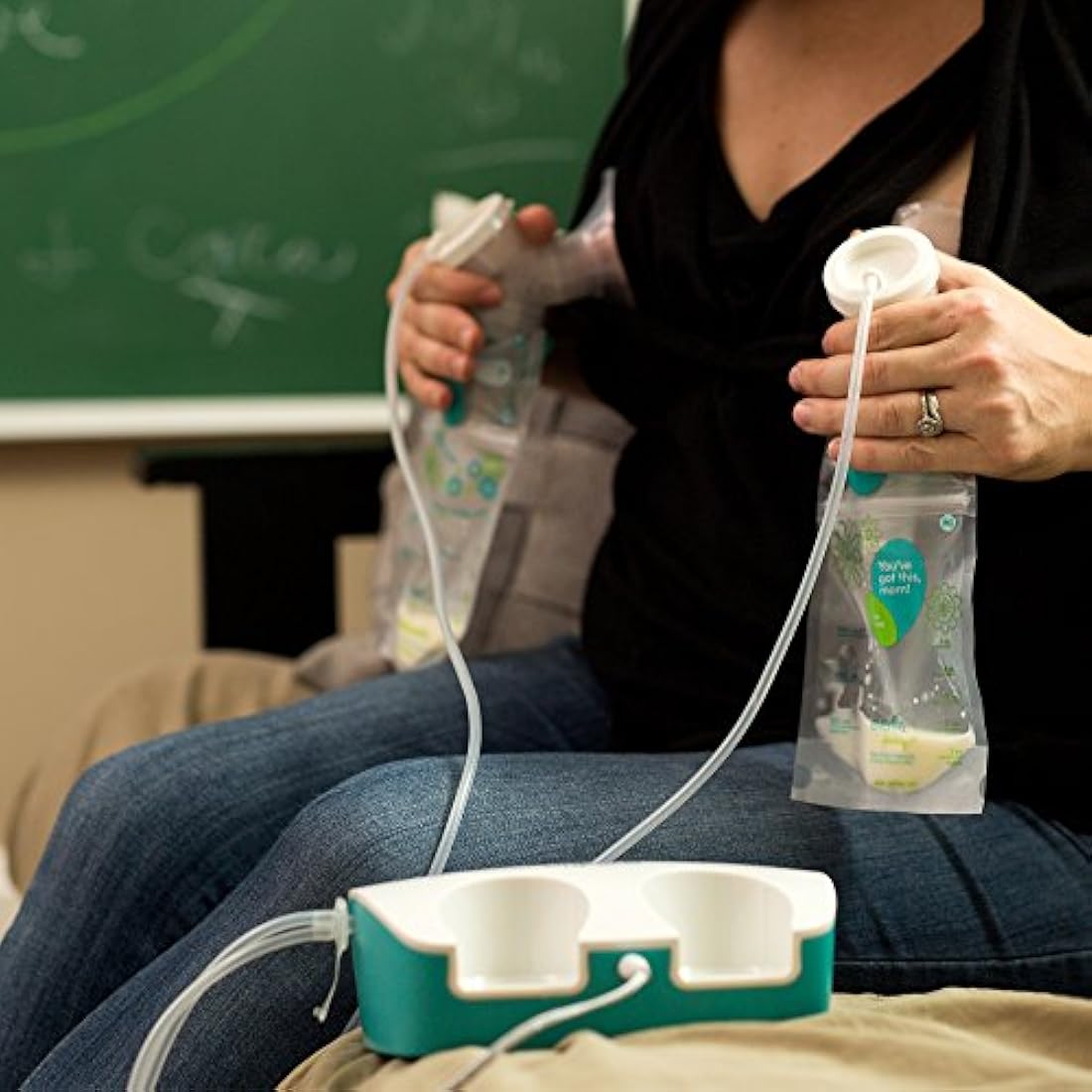 Adaptadores de leche bolsa de almacenamiento