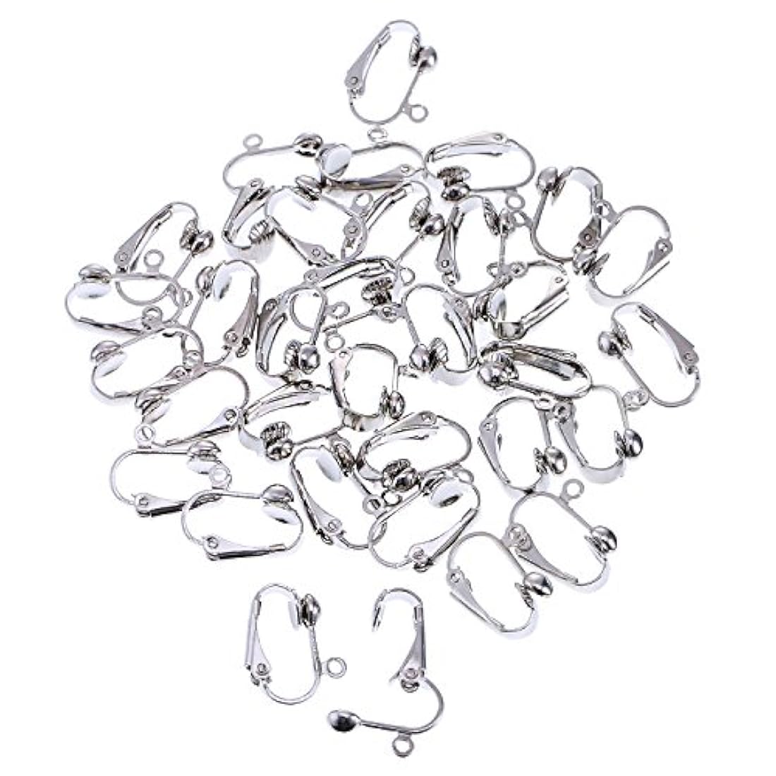 Bememo - Juego de 36 unidades con clip para pendientes