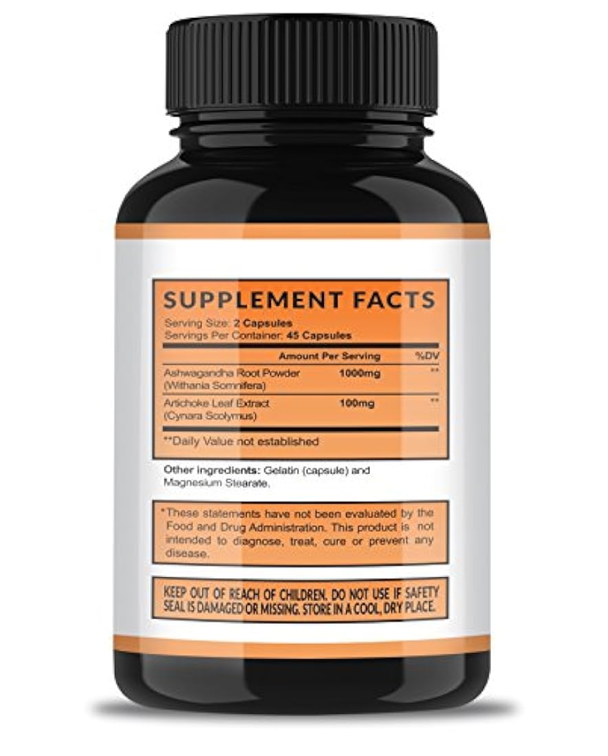 Ashwagandha Premium 0.035 oz, alivio natural para ansiedad