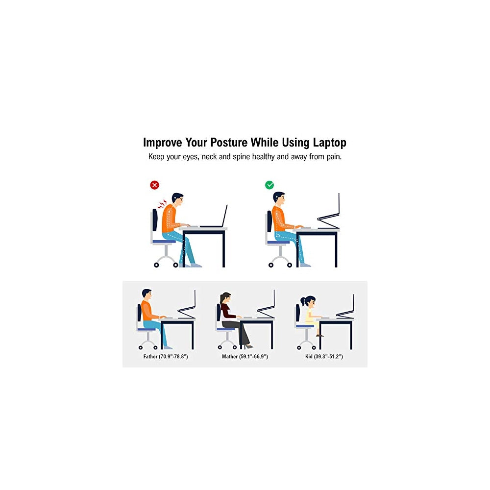 Bases o Soporte ajustable para computadora portátil