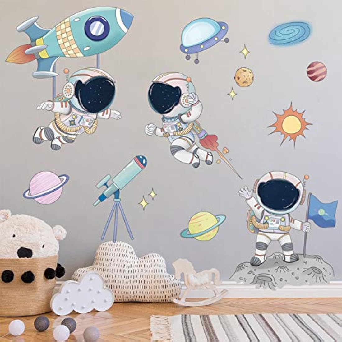 vinilo extraíble murales de pared, dibujos animados