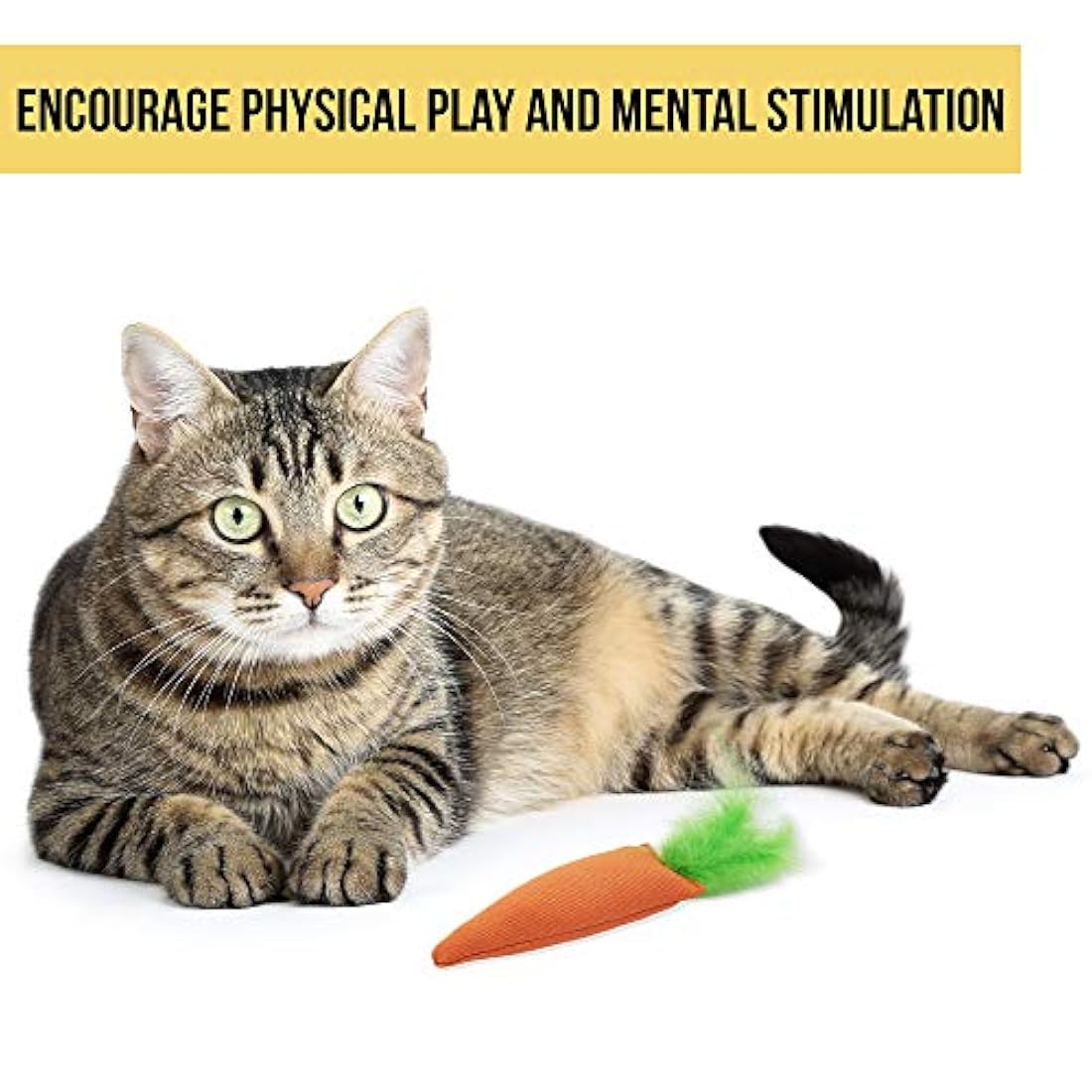 Juguete de gato para gato con cosmic y crecimiento