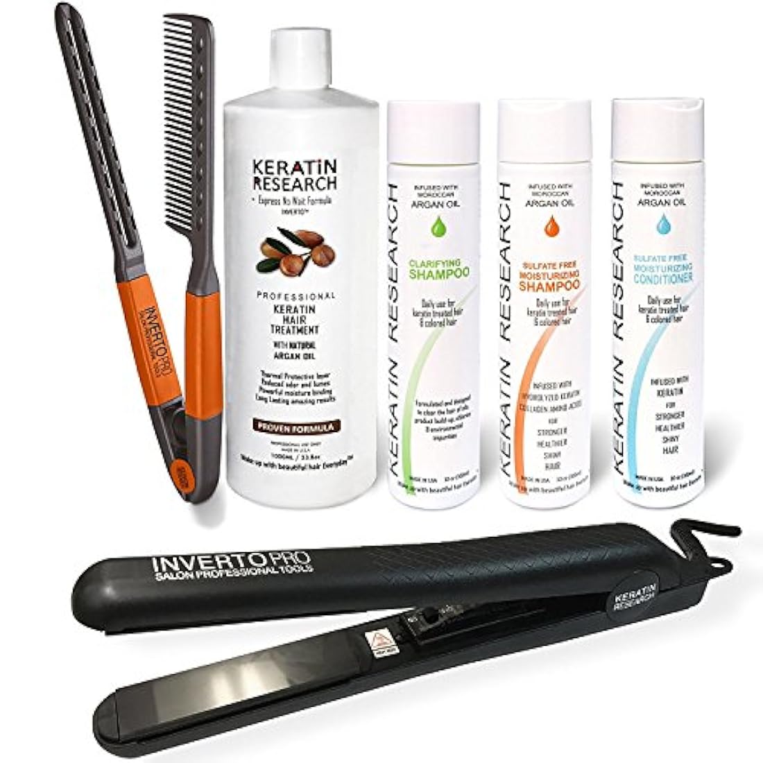 Tratamientos, Kit completo de queratina brasileña