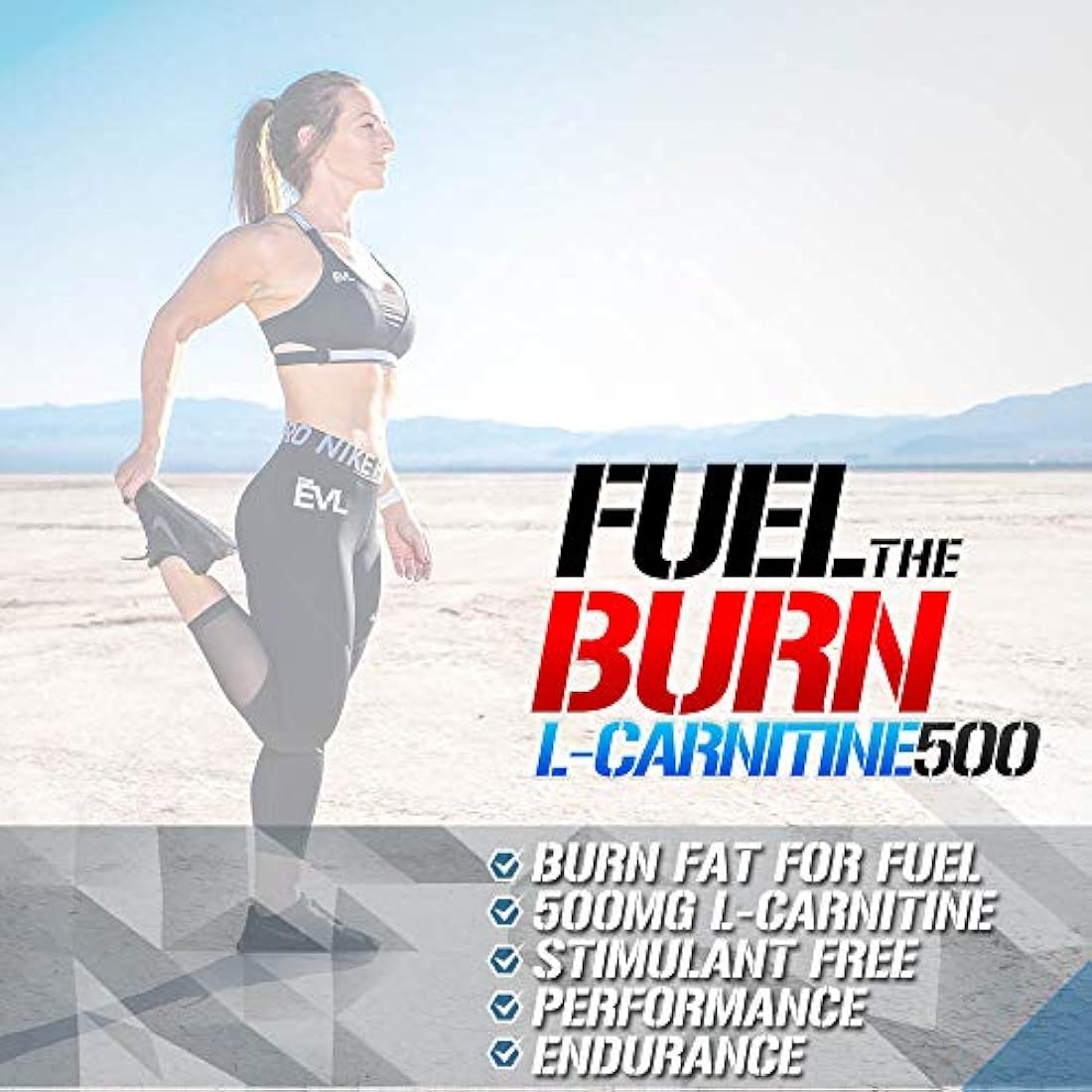 Evlution Nutrition Carnitina500 500 mg de L-carnitina