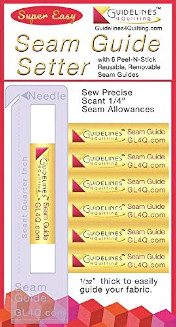 Directrices4quilting- Guia de costura (4,75 x 1,25 x 125)