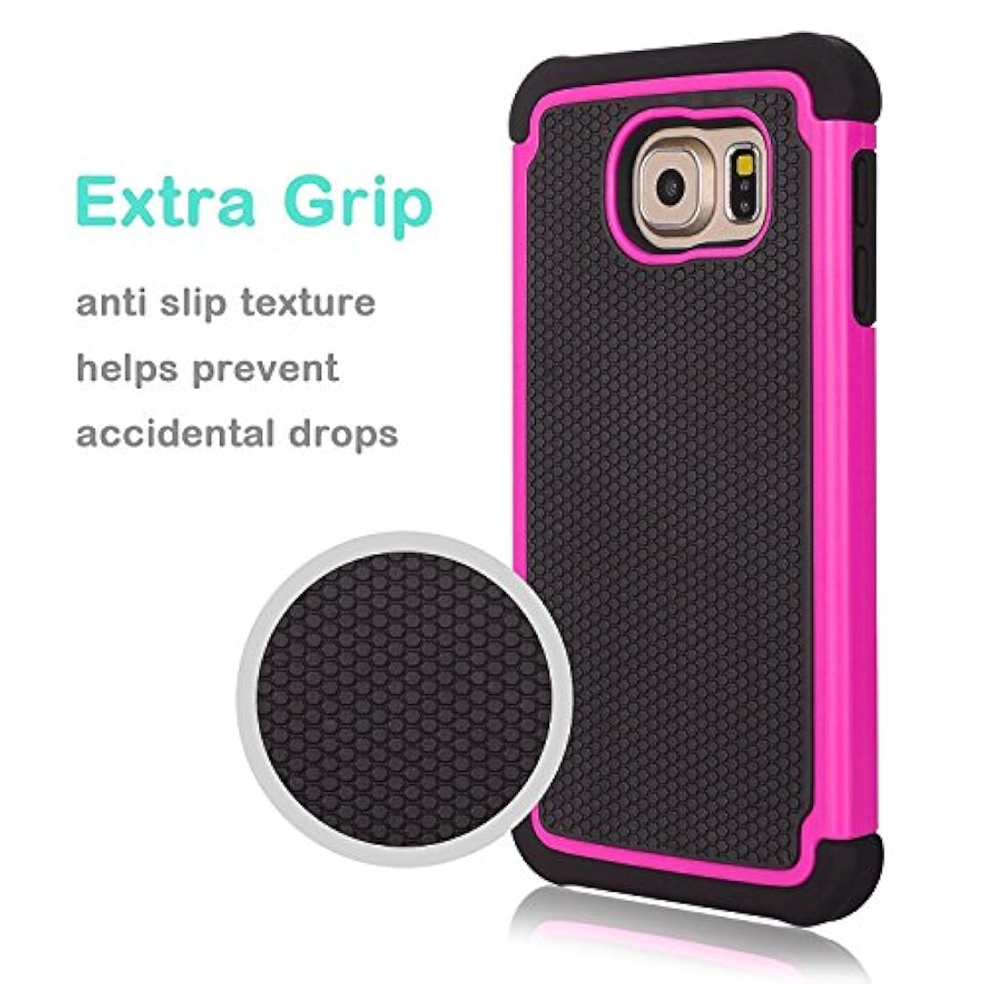 Funda para telefonos Galaxy S6 a prueba de golpes