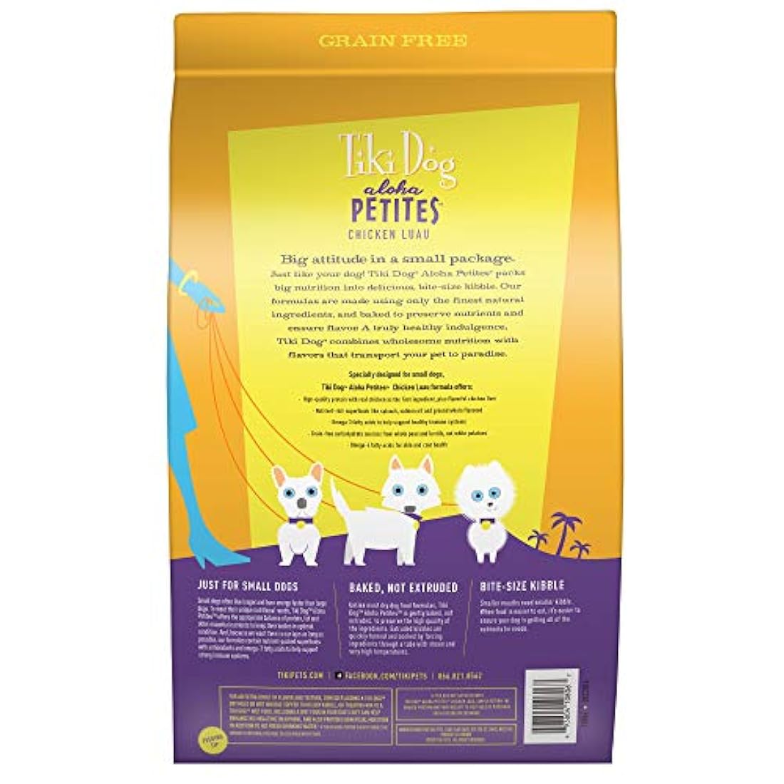 Alimentos secos para perros horneados