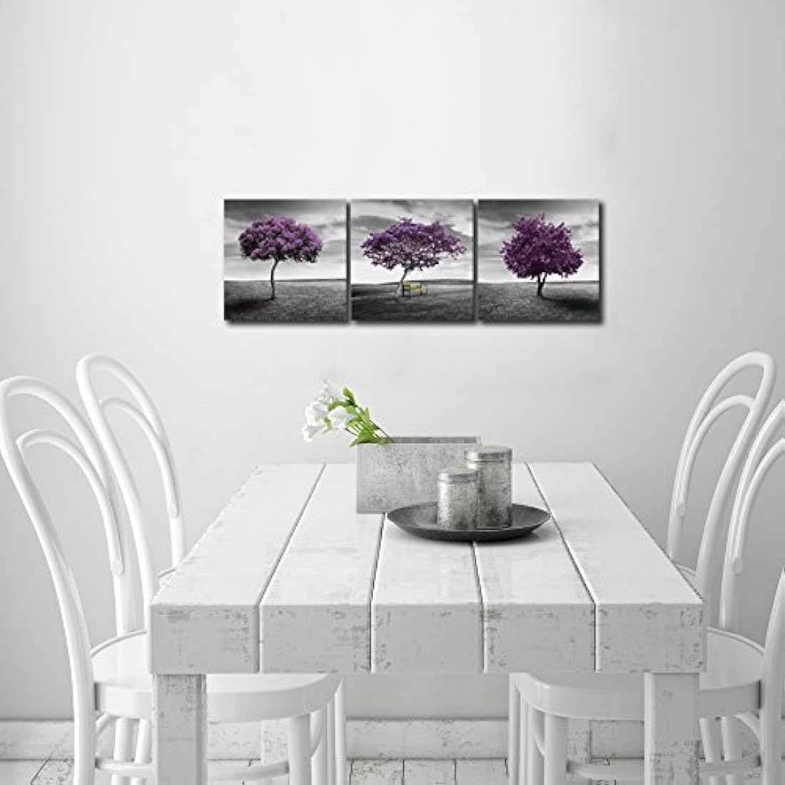 Pyradecor obra de arte de paisaje moderno de árboles