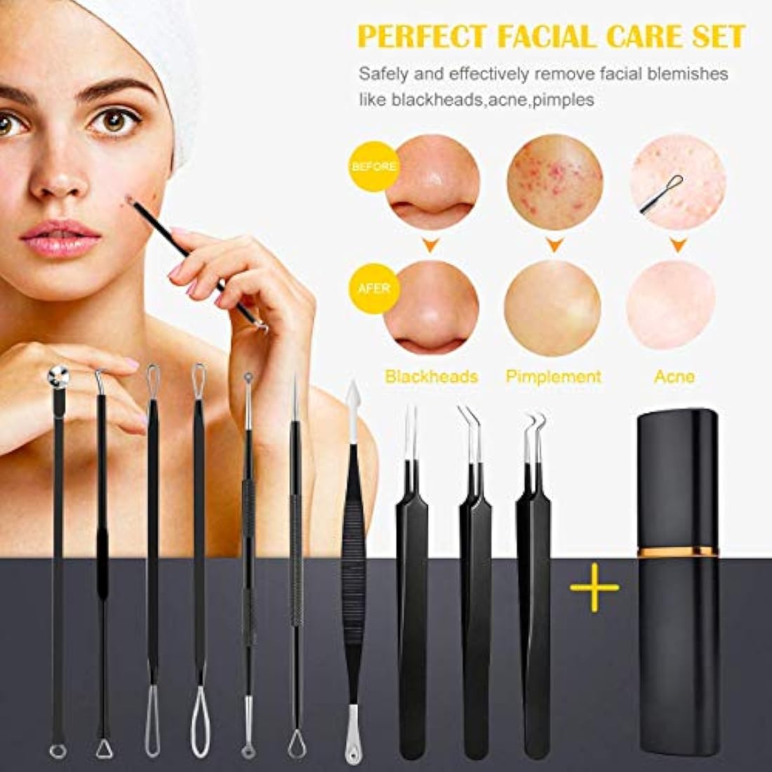 Kit de extracción de espinillas