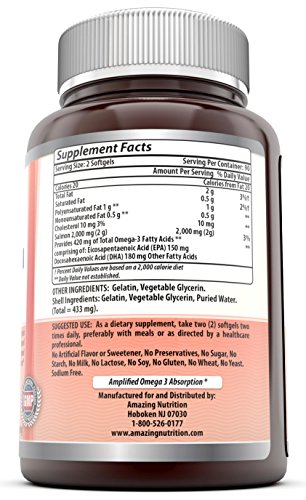 Increíble aceite de salmón salvaje de Alaska Omega