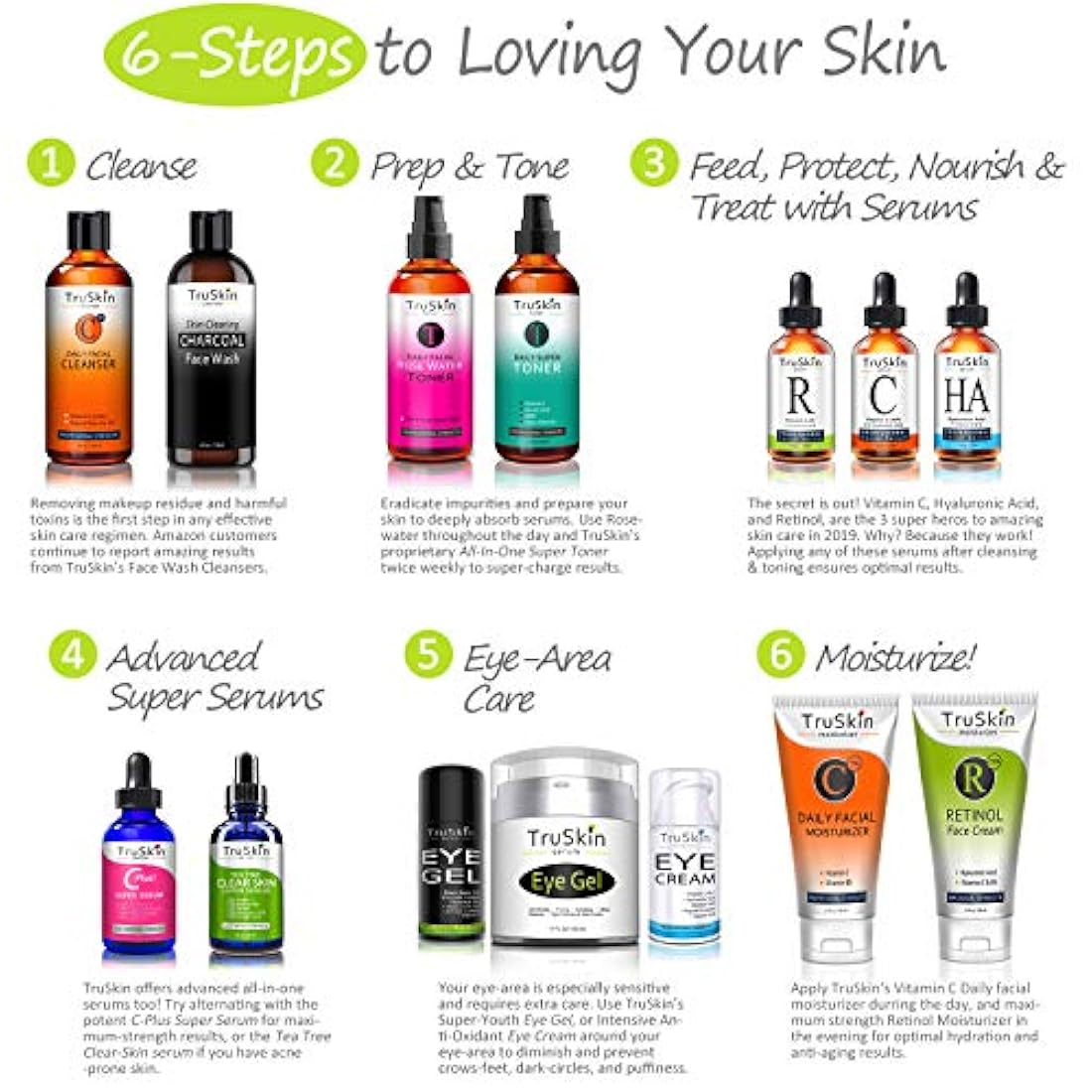 Limpiador facial diario con Vitamina C loción facial