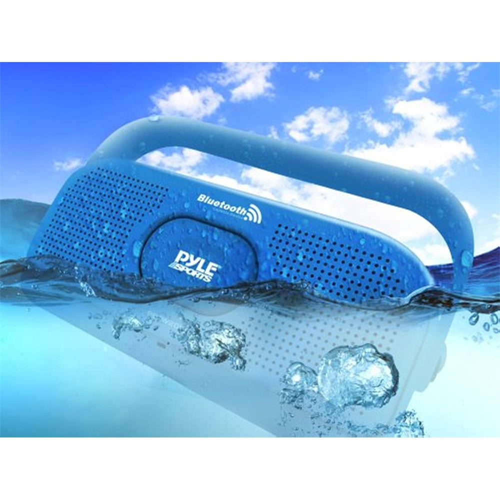 Parlante Portátil estéreo Pyel Estilo BoomBox Blanco