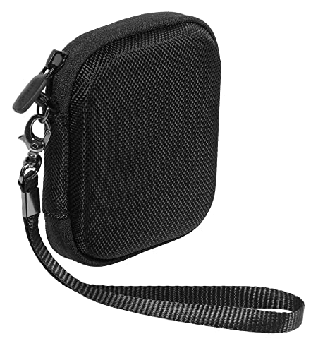 CaseSack iWALK Mini cargador portátil para iPhone compacto con 4500mAh, 9000mAh, con bolsillo de malla para cable o cargador inalámbrico iPhone (negro grande)