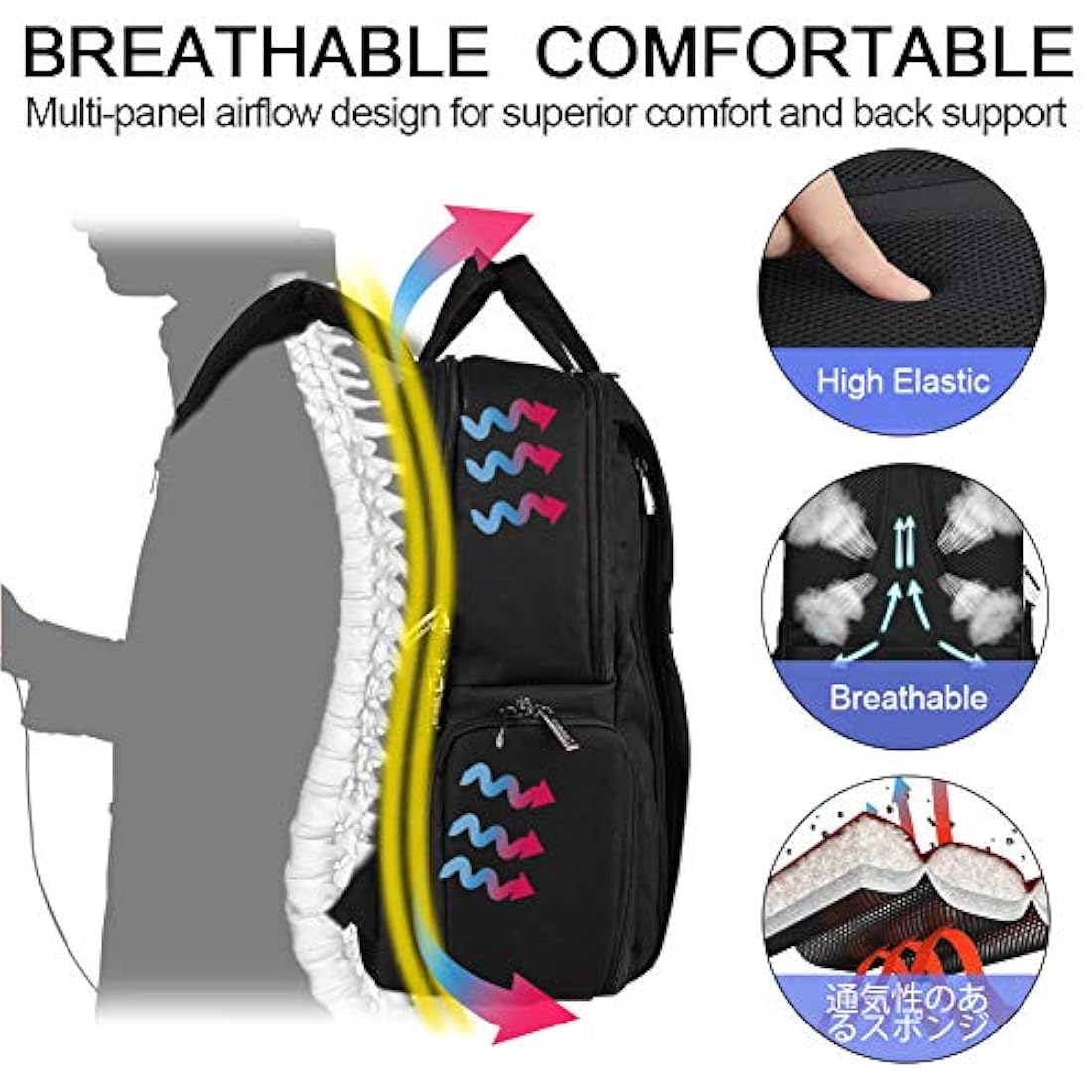 Morral para cámara réflex digital, impermeable 15,6