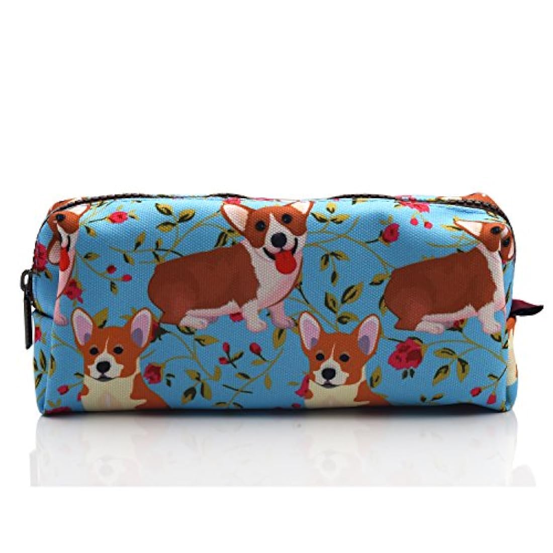 Cartuchera para guardar los colore, diseño de perros.