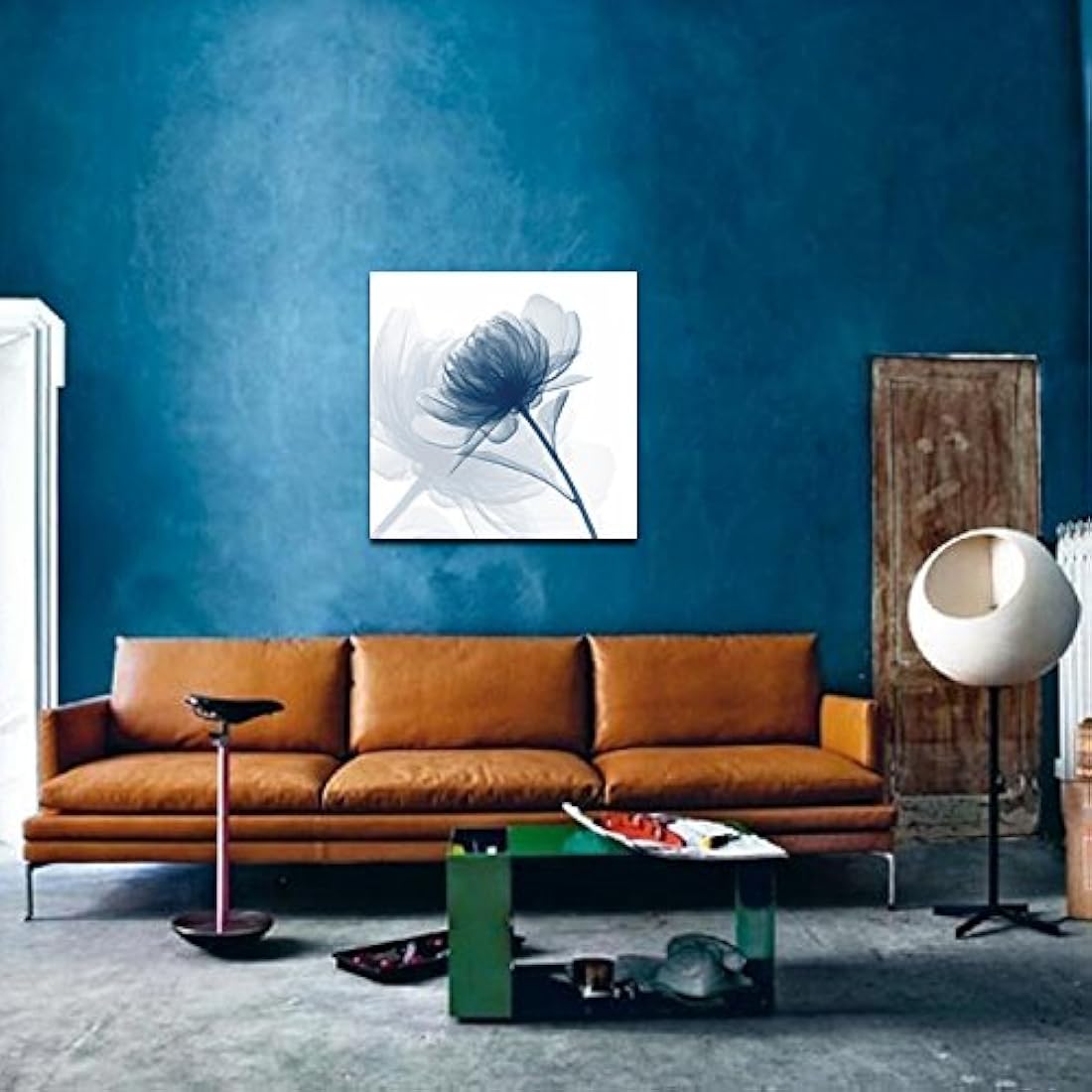 Wieco Art - Obra de arte Lista para colgar para la sala