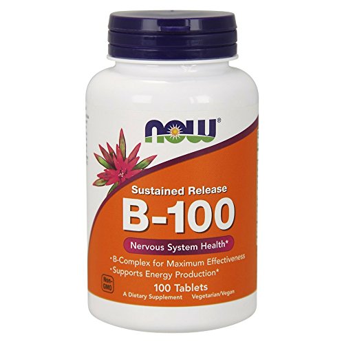 NOW Vitamina B-100,100 tabletas