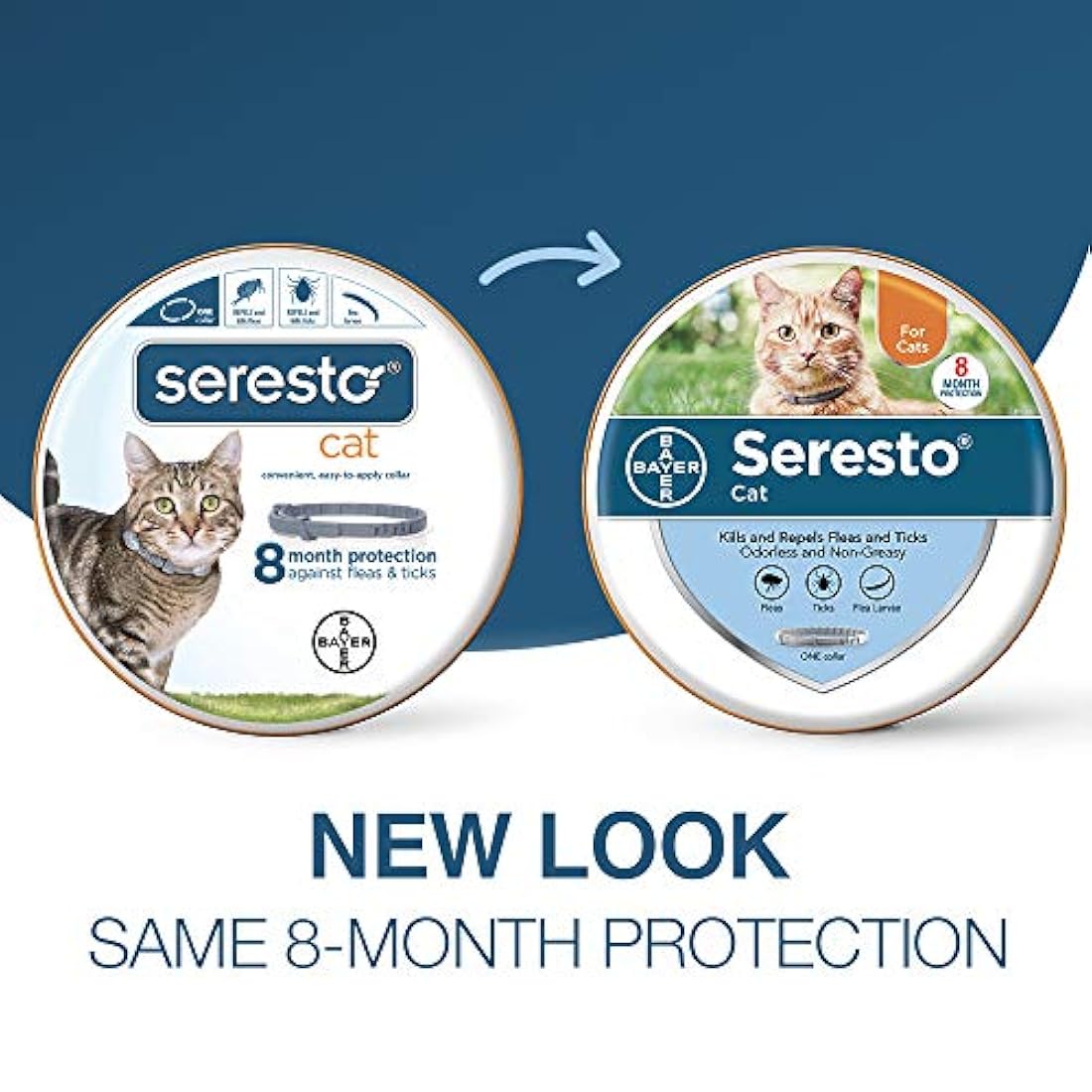 Bayer Seresto - Collar para gato (pulgas y garrapatas)