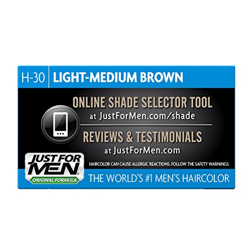 Formula Color de cabello para hombres, marrón medio claro