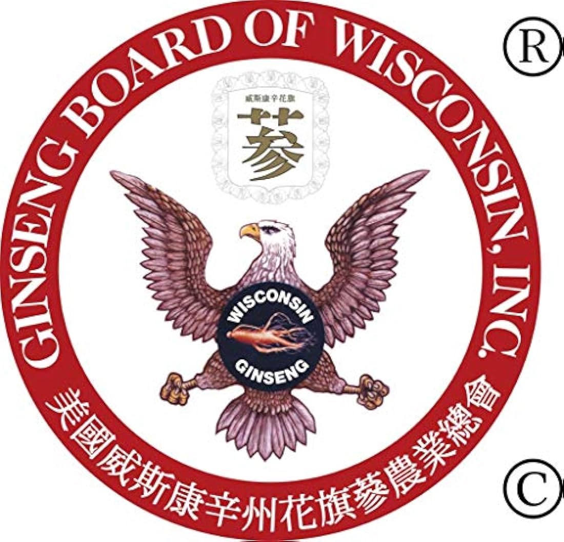 100% puro Wisconsin el Ginseng