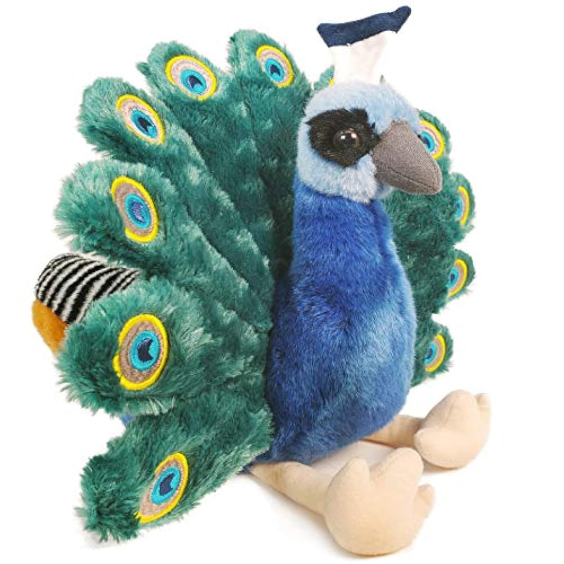 Peluche de pavo real 10 pulgadas