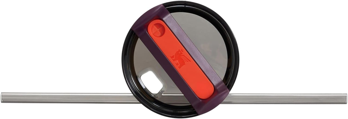 Stanley Quencher H2.0 FlowState - Vaso aislado al vacío de acero inoxidable con tapa y popote para agua, té helado o café