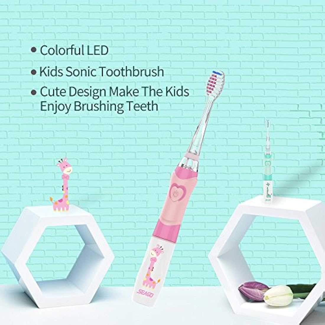 Cepillo de dientes eléctrico para niños