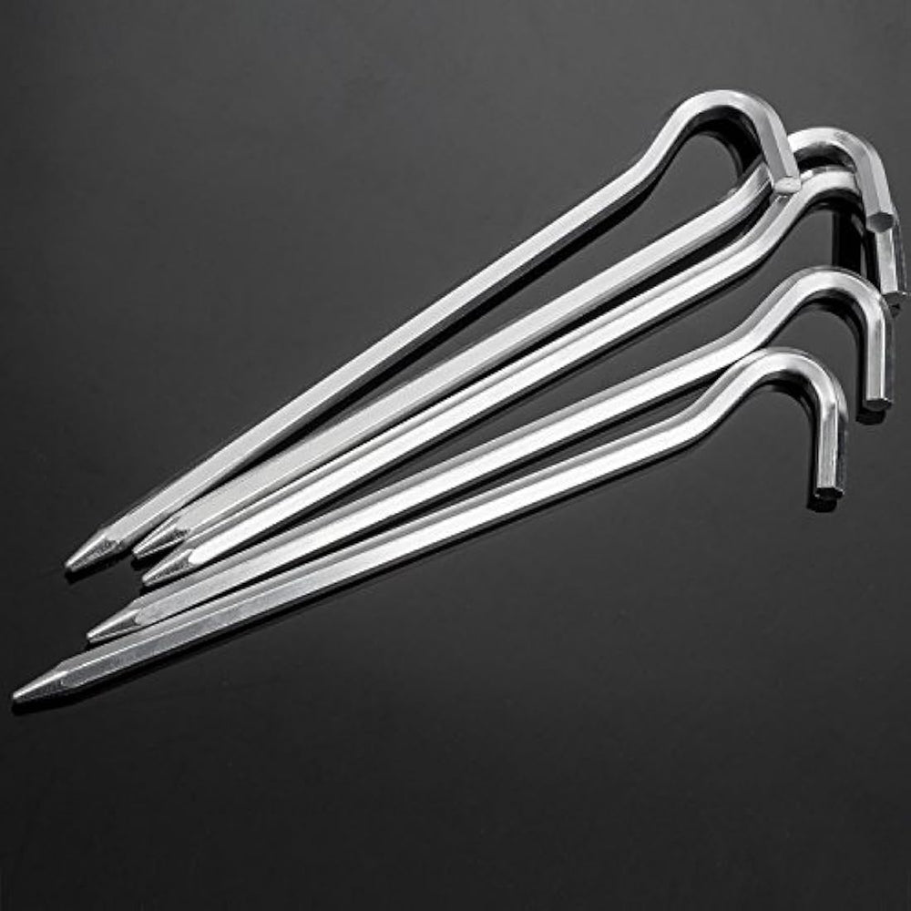 FANBX F Clavijas de carpa - 12 piezas de estacas de carpa