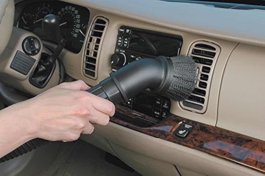 Aspiradora para líquidos y polvo con cepillo