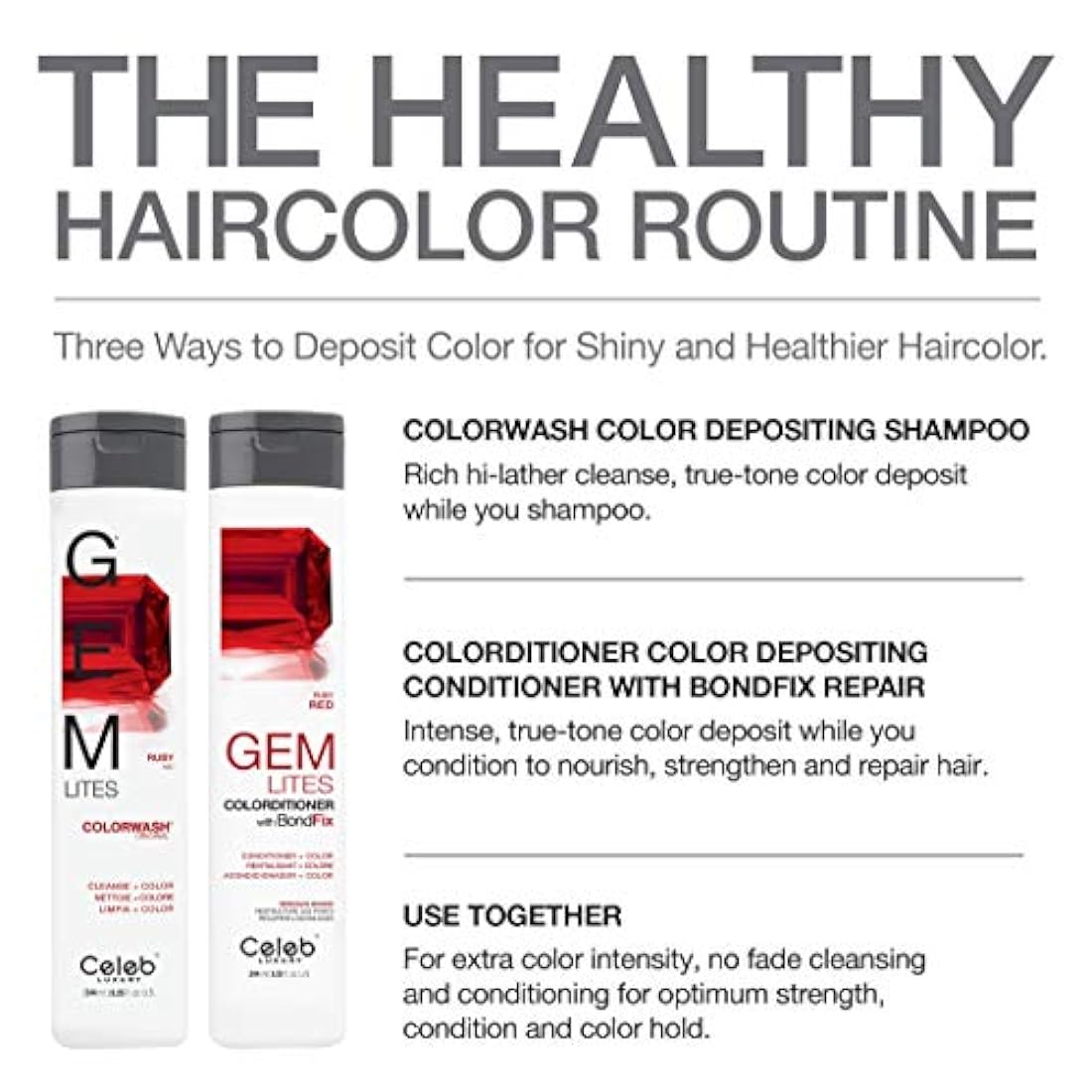 Champú de limpieza para depositar color