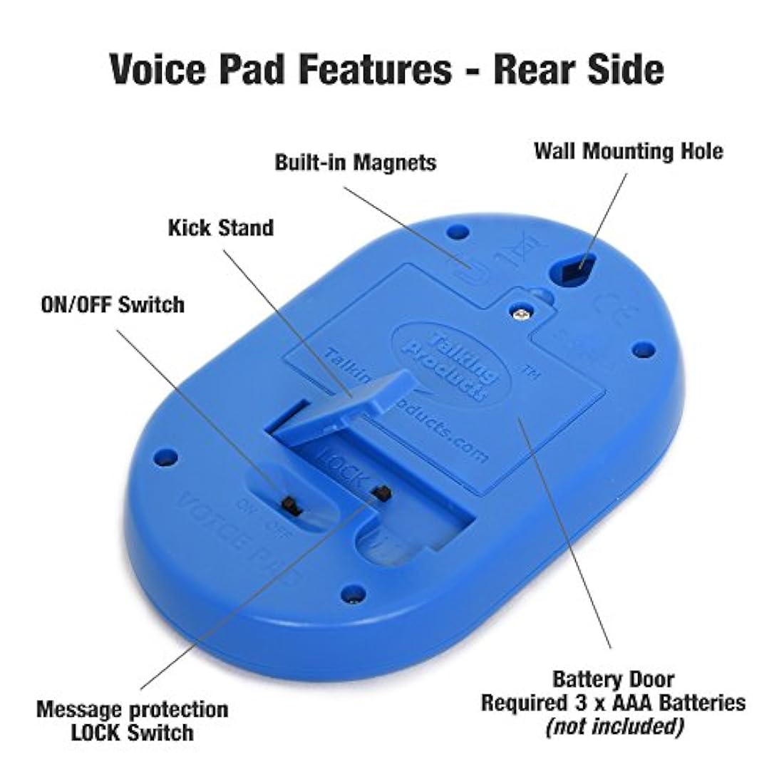 Portarretratos marco de fotos grabable por voz 40 segundos