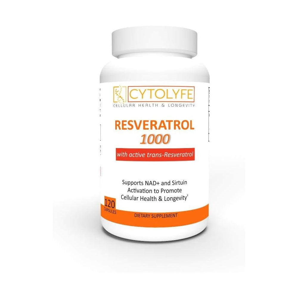 Suplementos Resveratrol 1000 Soporte Sirtuin Activador NAD+