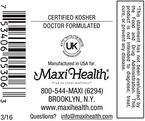Maxi Health Two Complete - Multivitaminas y Minerales 60 Cáp