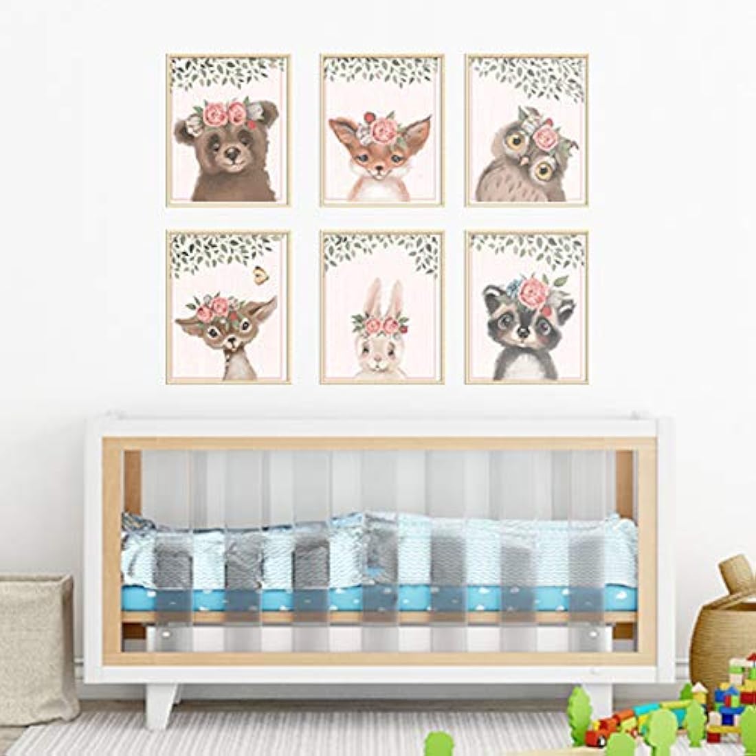 Vinillos (Juego de 6) - Sin marco - 8x10s Coronas florales