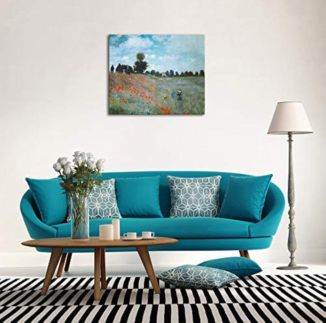 Wieco Art Lienzo con paisaje decorativo para dormitorio