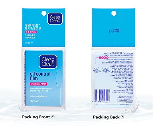 hojas absorbentes de aceite limpias, 60 hojas (paquete de 5)