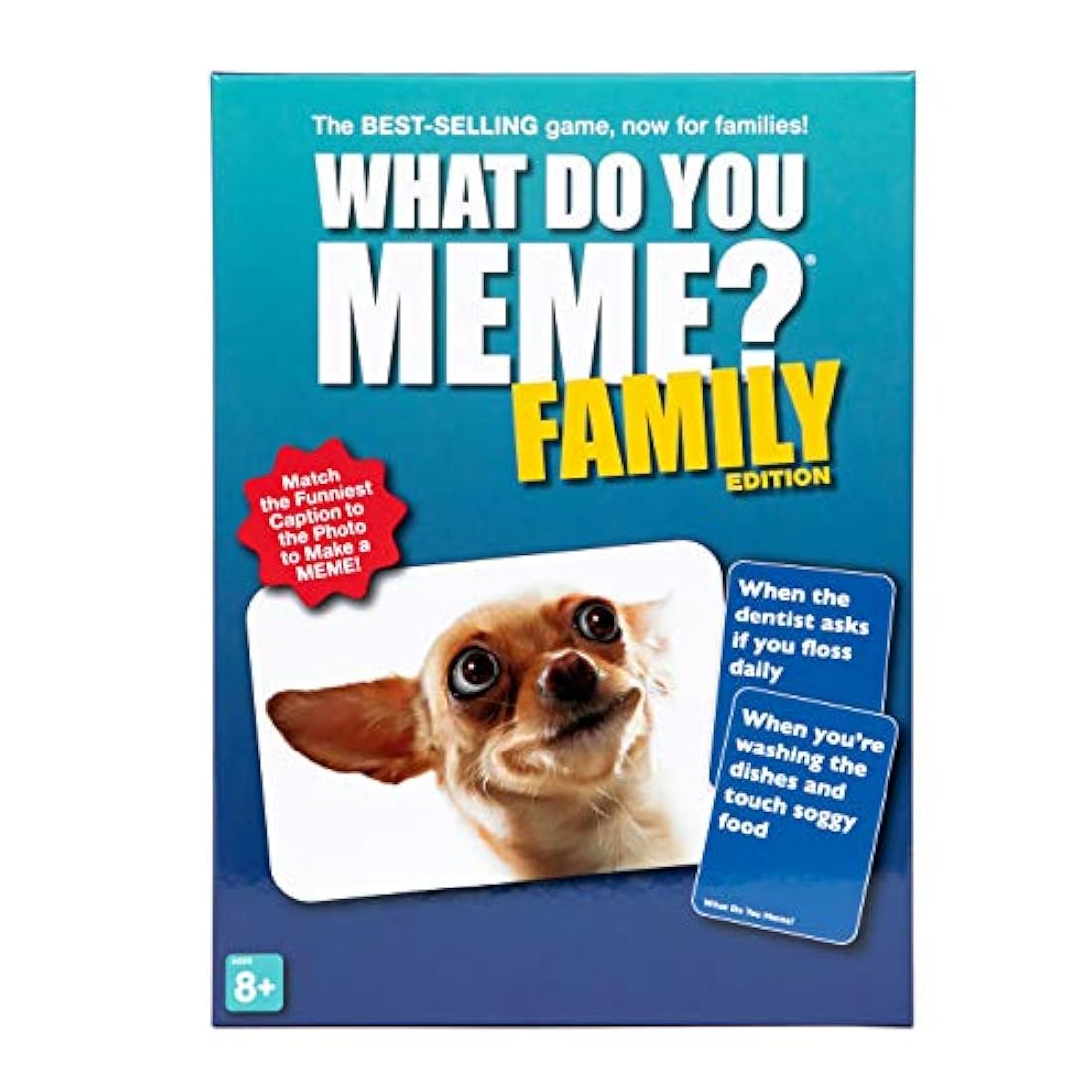 Juego de mesa de WHAT DO YOU MEME? Edición Familiar