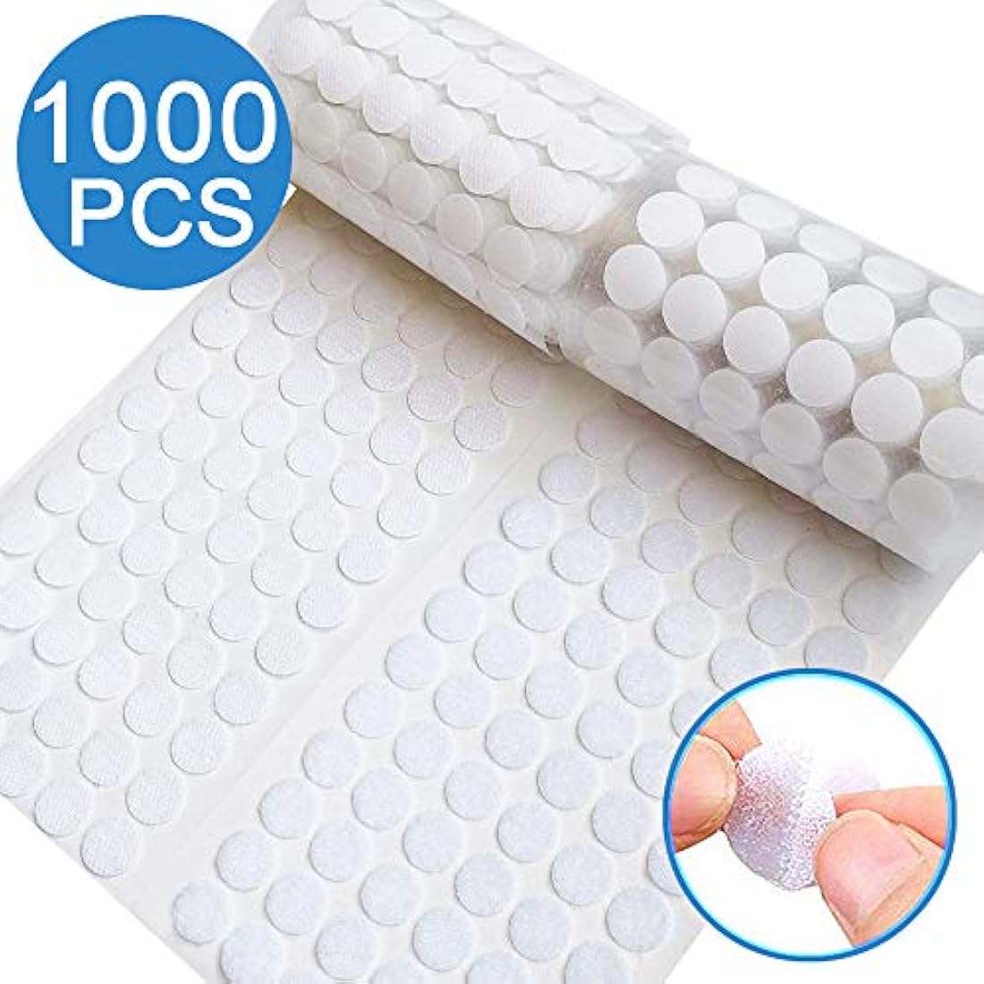 Puntos autoadhesivos 1000 piezas (500 pares)