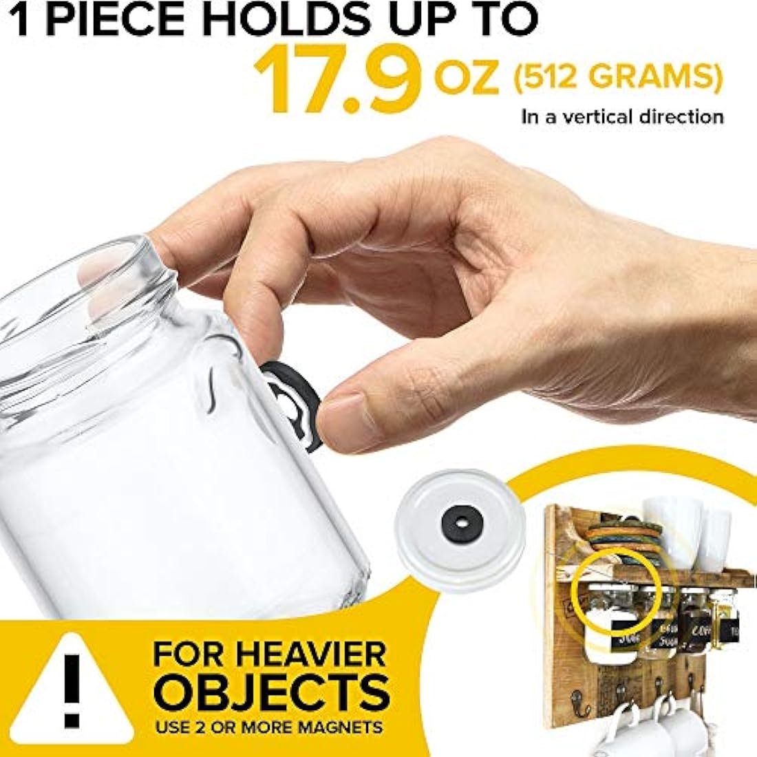 Imanes redondos de disco de cerámica con agujero