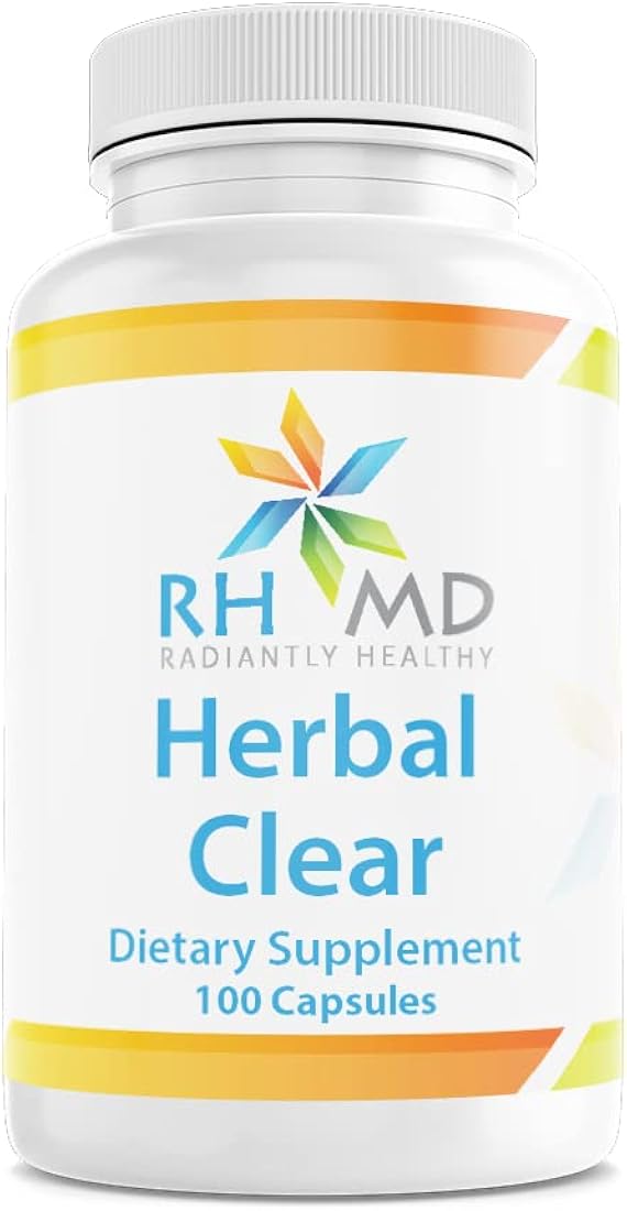 Radiantly Healthy RHMD Herbal Clear 100 Cápsulas