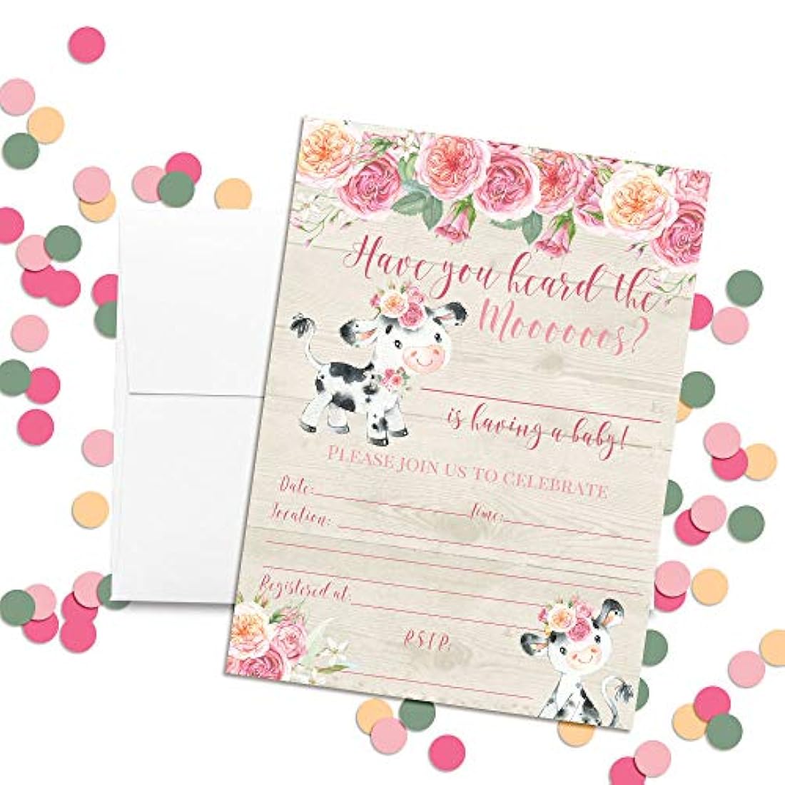 Invitaciones para ducha de bebé