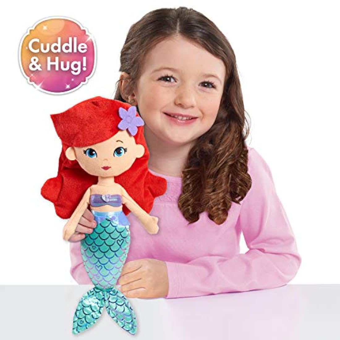 Disney Princess So Sweet Princess Ariel, peluche, pelo rojo