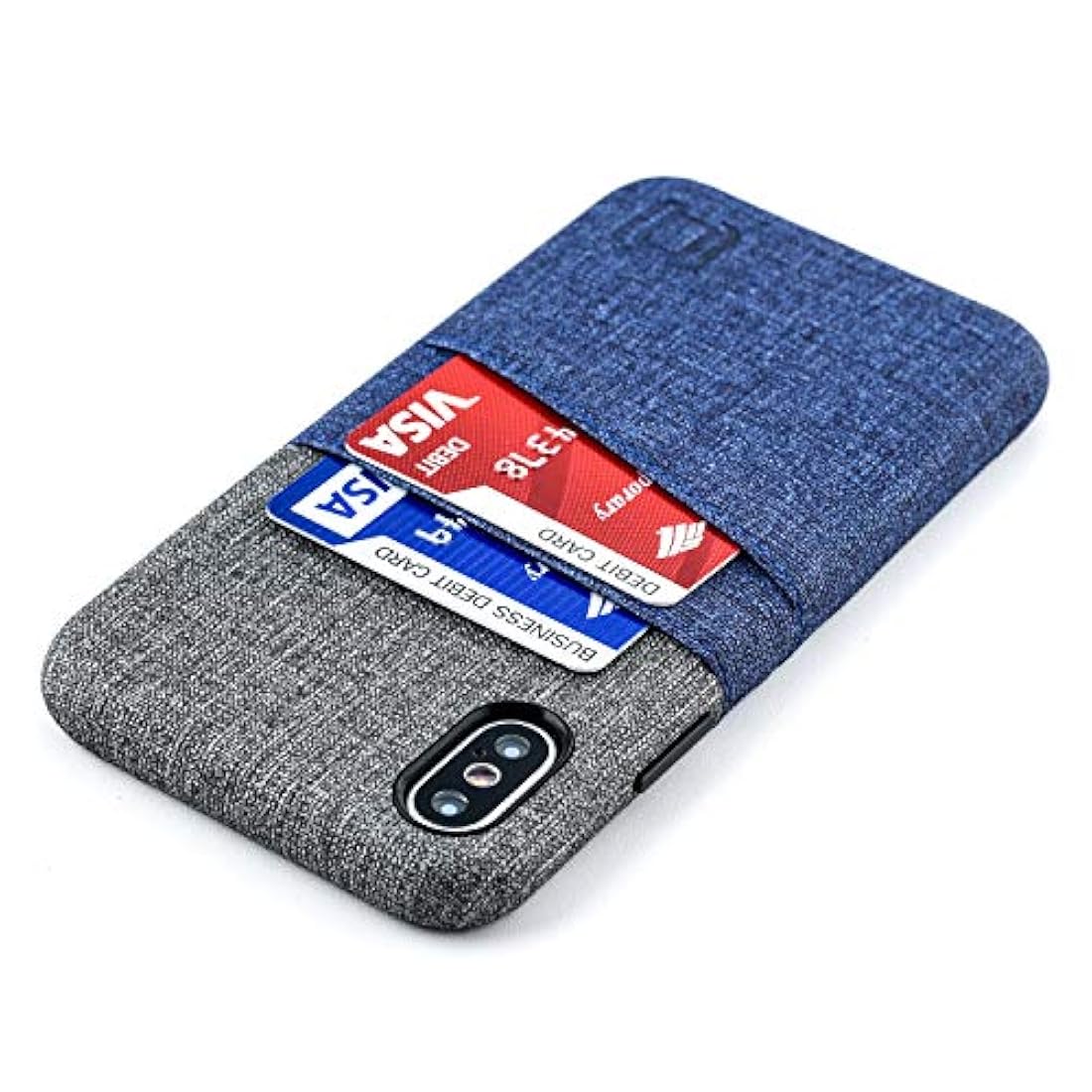 Estuche para billetera Dockem para iPhone X / XS