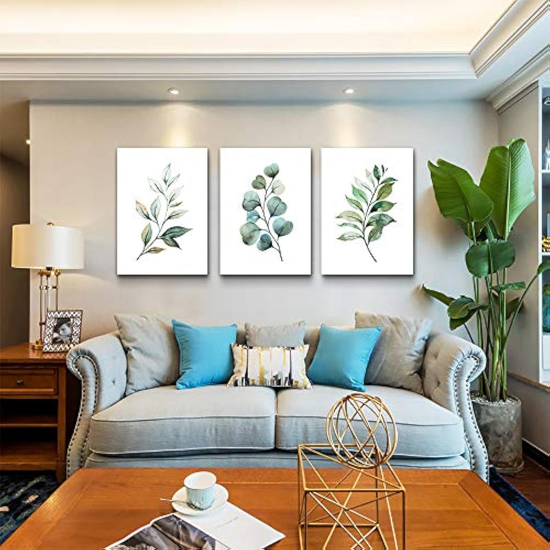 Arte de pared para sala de estar, lienzo, decoración