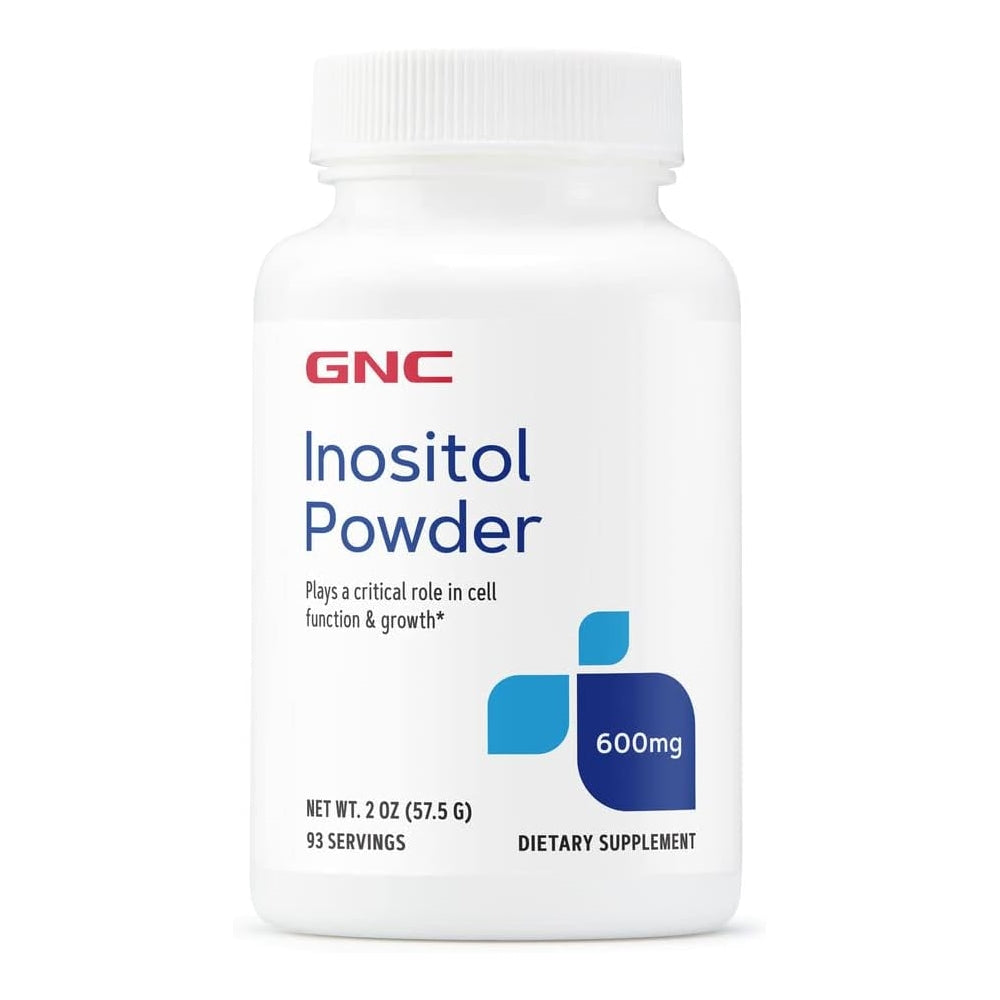Suplementos GNC Polvo de inositol 600 mg 2 onzas